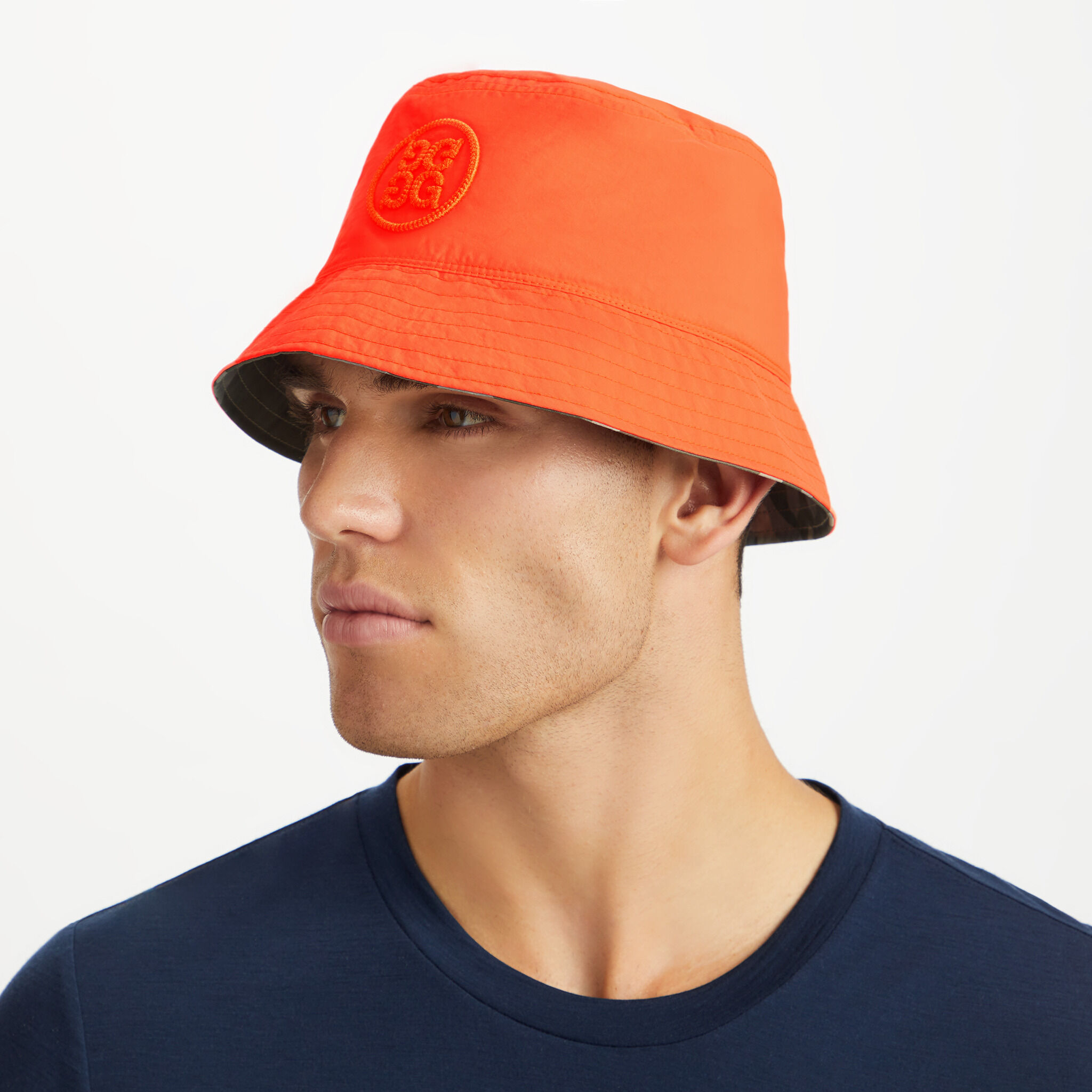 Reversible camo orange boonie hat hotsell