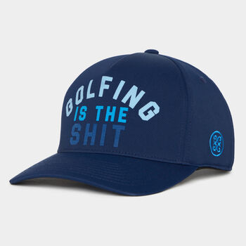 GOLFING IS THE SH*T TWILL SNAPBACK HAT