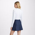 FEATHERWEIGHT SILKY TECH NYLON QUARTER ZIP POLO image number 5