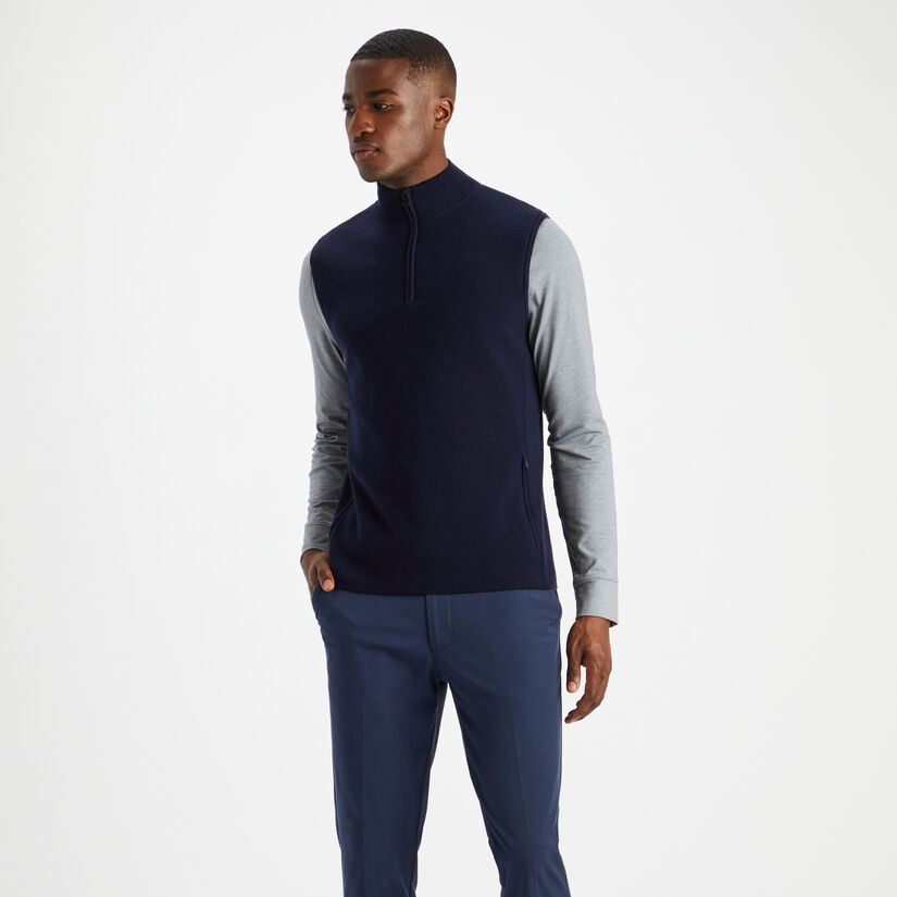 MERINO WOOL TECH-LINED DUNES SLIM FIT VEST image number 3