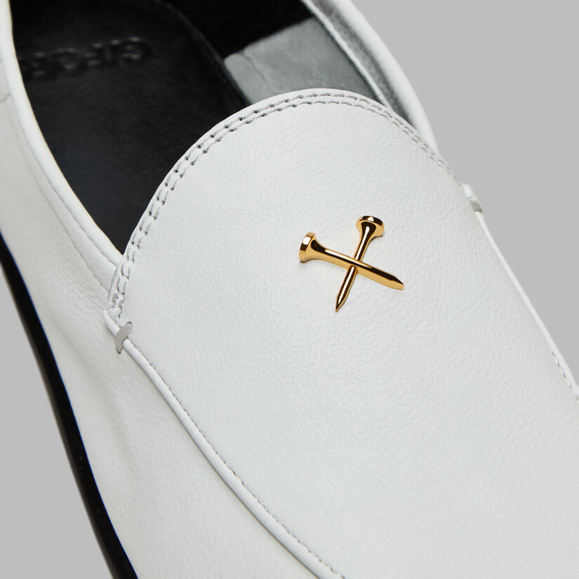 WOMEN'S METAL TEES LEATHER FLEX LOAFER image number 2