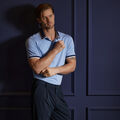 G/FORE X MR P. CONTRAST TECHNICAL COTTON BLEND POLO image number 2