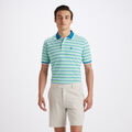 CINQUE TERRE RIB COLLAR TECH PIQUÉ SLIM FIT POLO image number 3