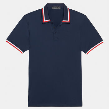 TUX RIB COLLAR TECH JERSEY SLIM FIT POLO