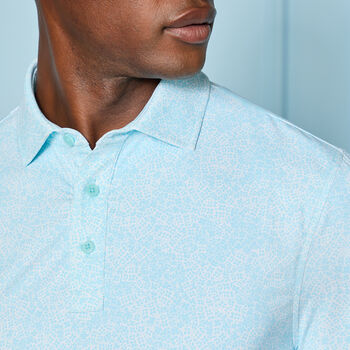 Alternative image of HYDRANGEA TECH JERSEY POLO - Alternate Image 1