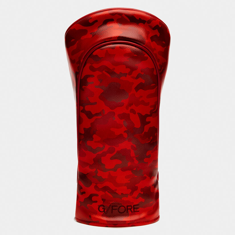 SKULL & T'S CAMO VELOUR LINED DRIVER HEADCOVER image number 2