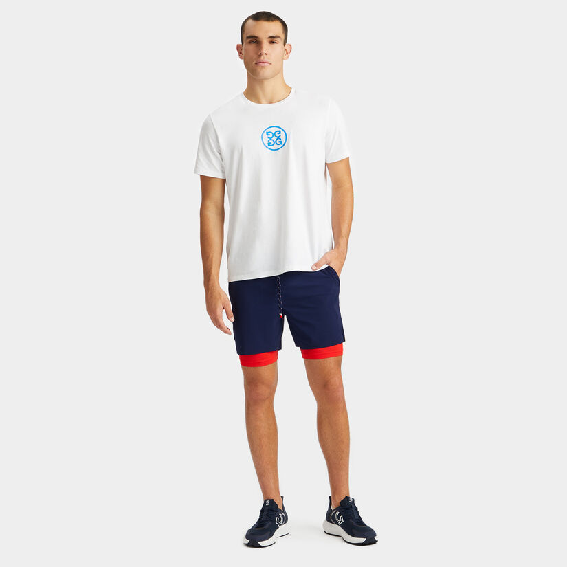 STRETCH WARP KNIT MESH LINED OPS SHORT image number 3