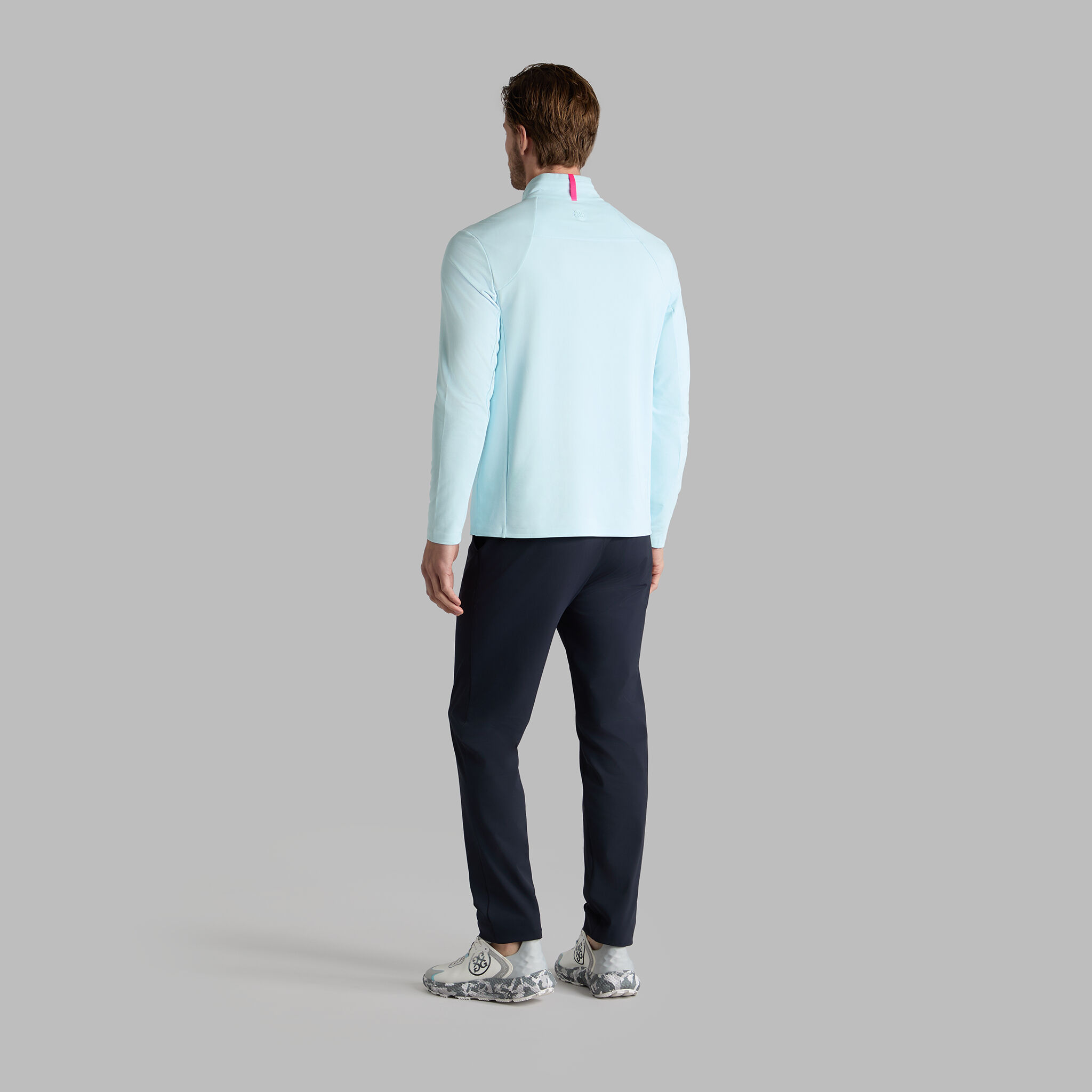 BRUSHED BACK TECH QUARTER ZIP |MEN'S PULLOVERS & QUARTER