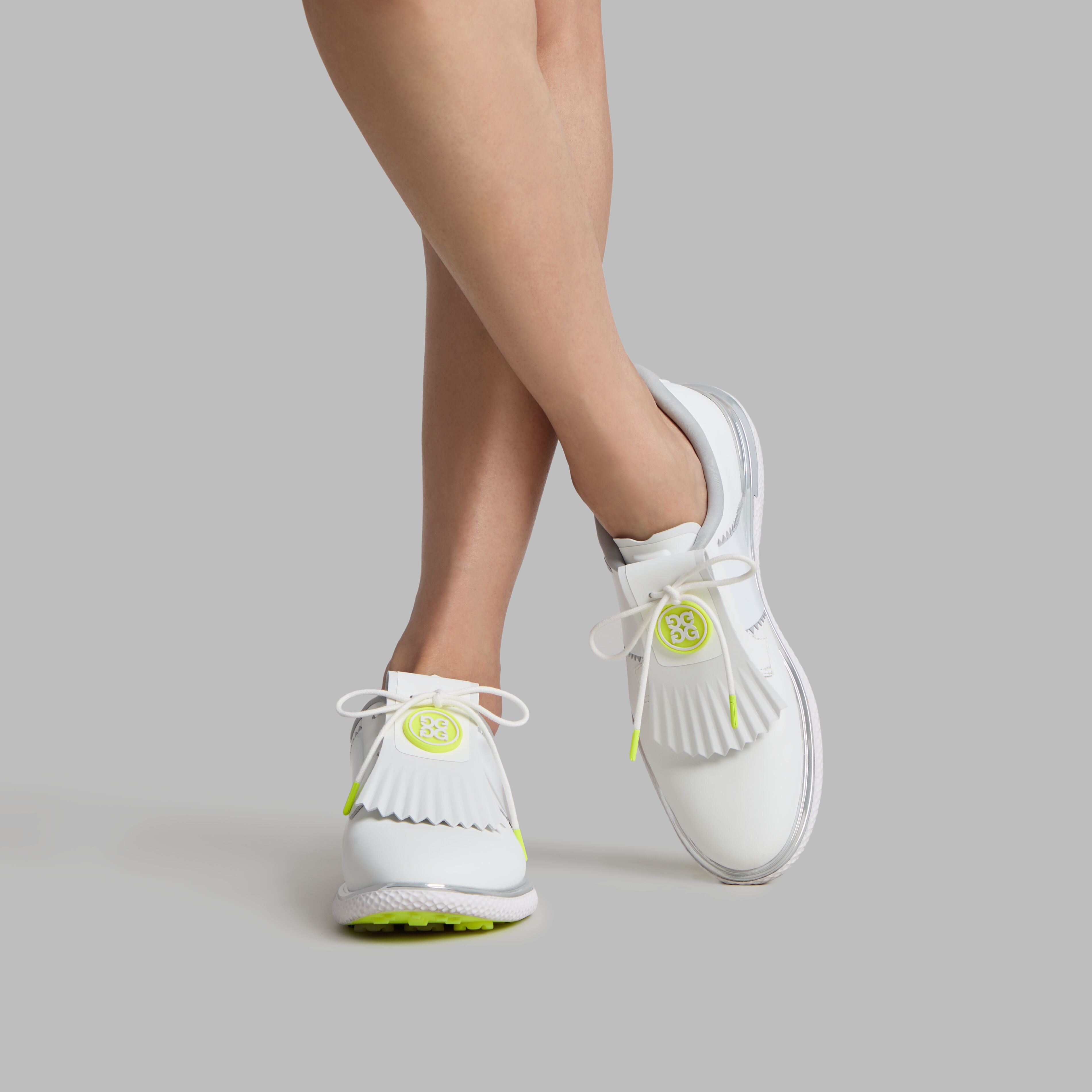lady　0226 WOMEN'S GALLIVAN2R SIDE STRIPE KILTIE GOLF SHOE | WOMEN'S