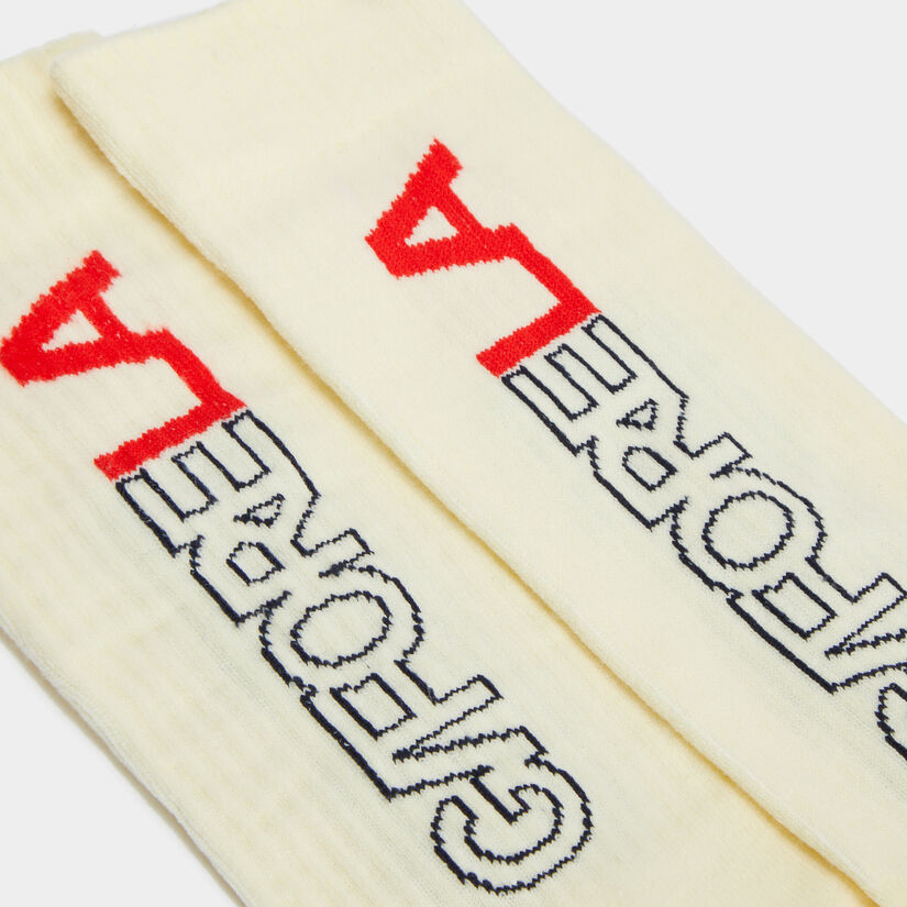 G/FORE LA RIBBED COMPRESSION CREW SOCK image number 2