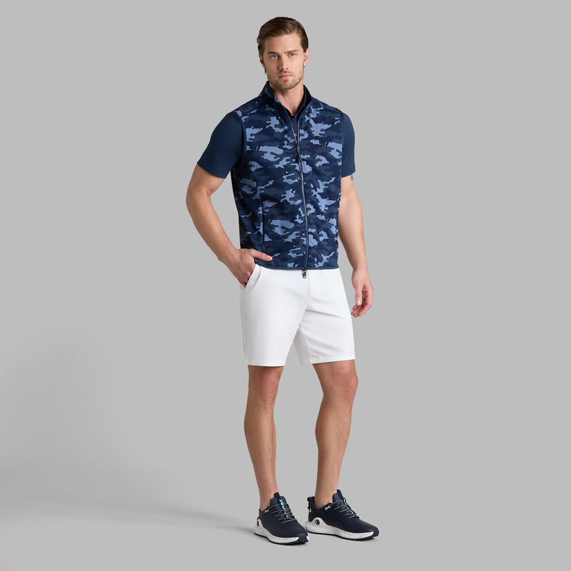 DOUBLE KNIT CAMO VEST image number 3