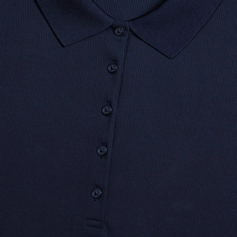TECH NYLON RIB POLO image number 5