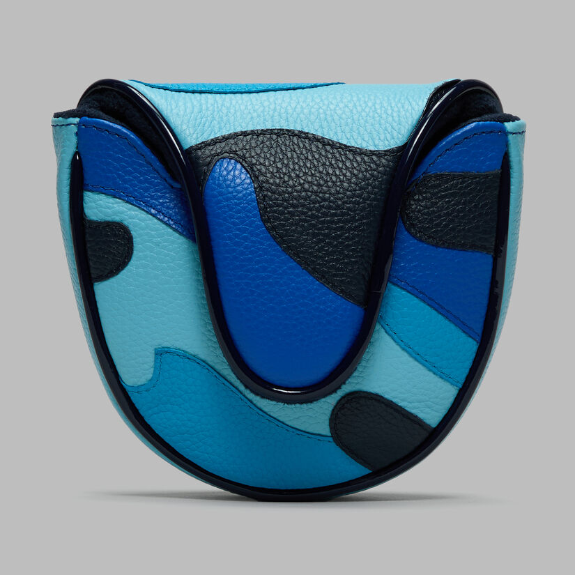 PATCHWORK CAMO LEATHER MALLET COVER image number 2