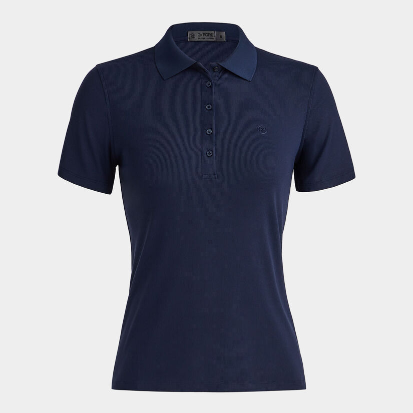 RIBBED TECH NYLON POLO image number 1