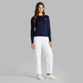 LOVE GOLF MERINO WOOL CREWNECK SWEATER image number 3