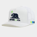 CALIFORNIA INTERLOCK KNIT TRUCKER HAT image number 1