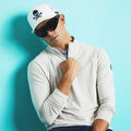 MÉLANGE LUXE QUARTER ZIP MID LAYER image number 2
