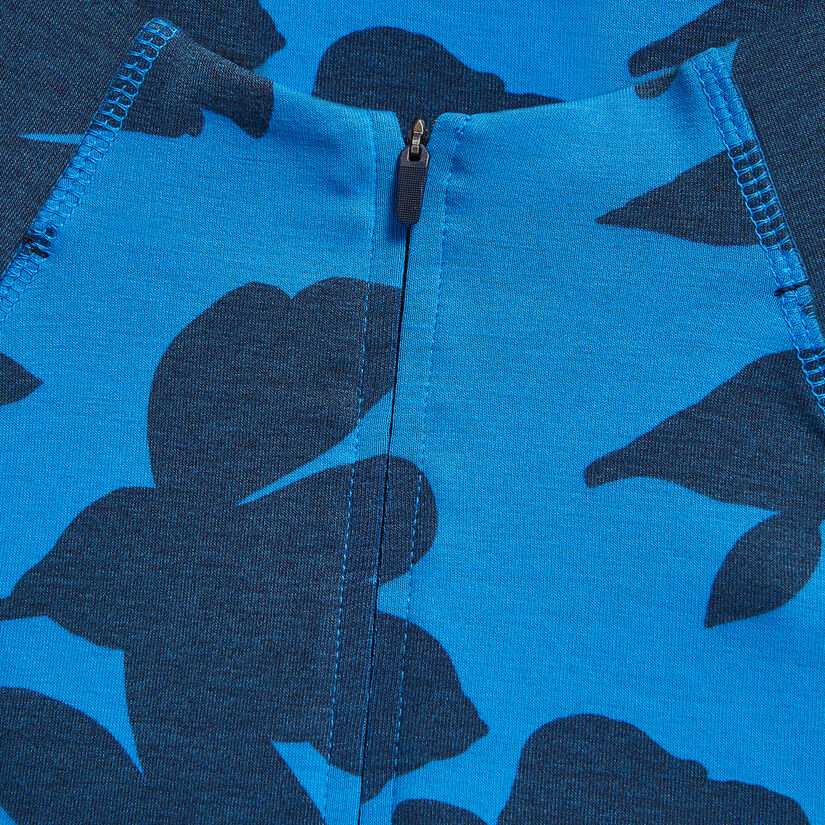 TONAL FLORAL LUXE QUARTER ZIP MID LAYER image number 6