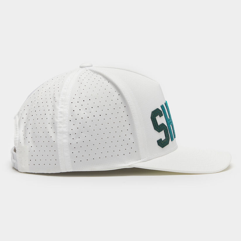 Nike Boston Red Sox White Ripstop Snapback Cap for Men