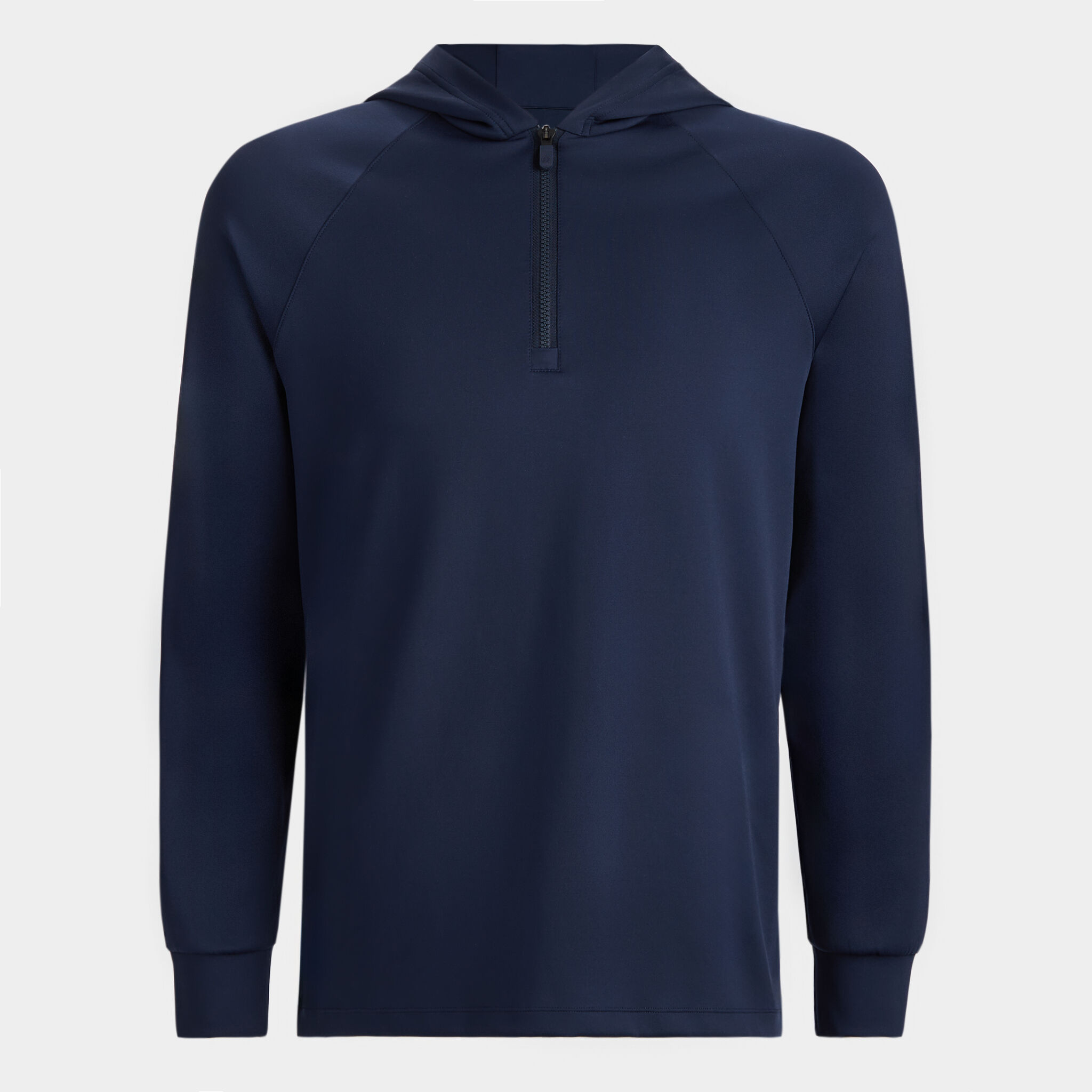 DOUBLE KNIT BRUSHED BACK QUARTER ZIP HOODIE | HOODIES FOR MEN