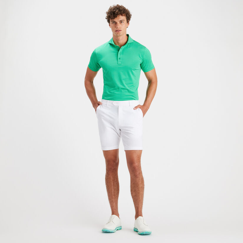 CLUB STRIPE TECH JERSEY SLIM FIT POLO image number 4