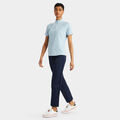 SKULL & T'S SILKY TECH NYLON SHORT SLEEVE QUARTER ZIP PULLOVER image number 4