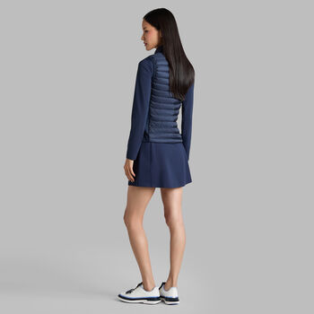 Alternative image of V-DOWN QUILTED STRETCH TECH INTERLOCK VEST - Alternate Image 1