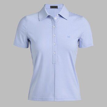 MIX STRIPE SHORT SLEEVE POLO - Alternate Image 1