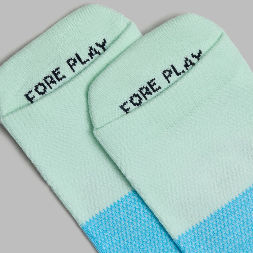 WOMEN'S TWO TONE FORE PLAY ANKLE SOCK image number 3
