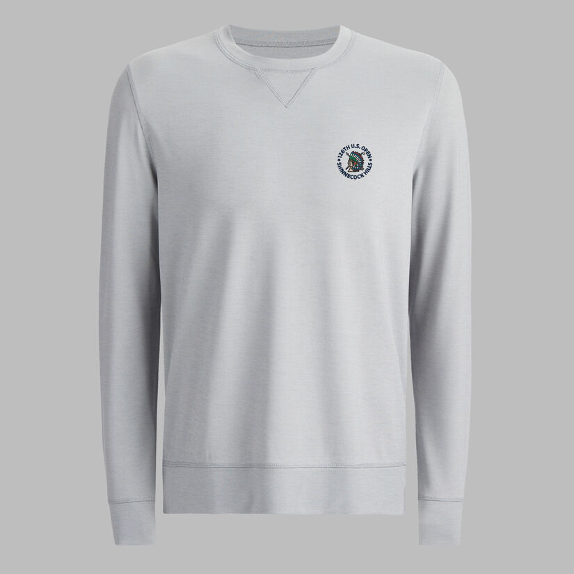 LTD RELEASE 2026 U.S. OPEN PERFORMANCE PIQU&Eacute; CREWNECK LAYER image number 1