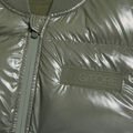 CIRCLE G'S COATED NYLON QUILTED PUFFER VEST image number 5