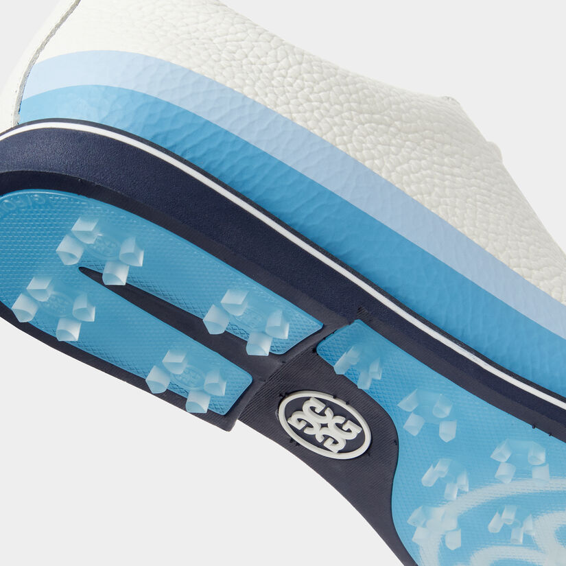 WOMEN'S GALLIVANTER PEBBLE LEATHER TUXEDO GOLF SHOE image number 6