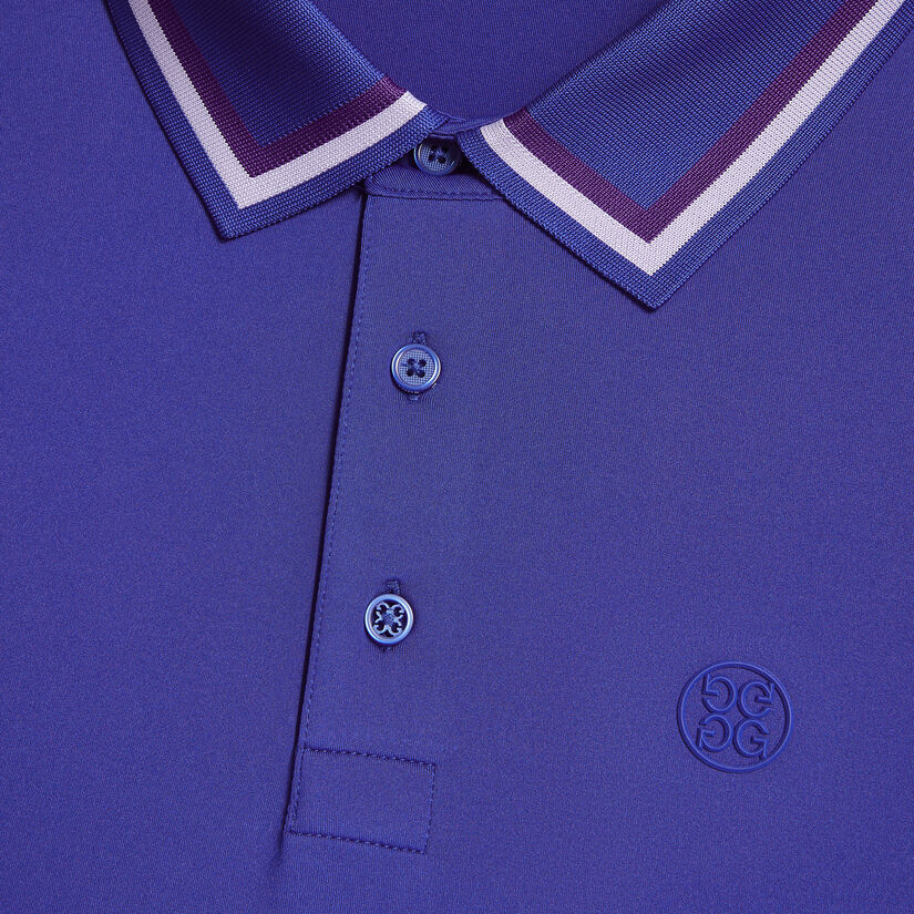 TUX TECH JERSEY BANDED SLEEVE POLO image number 5