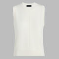 LTD RELEASE COOLING COTTON SLEEVELESS SWEATER image number 1