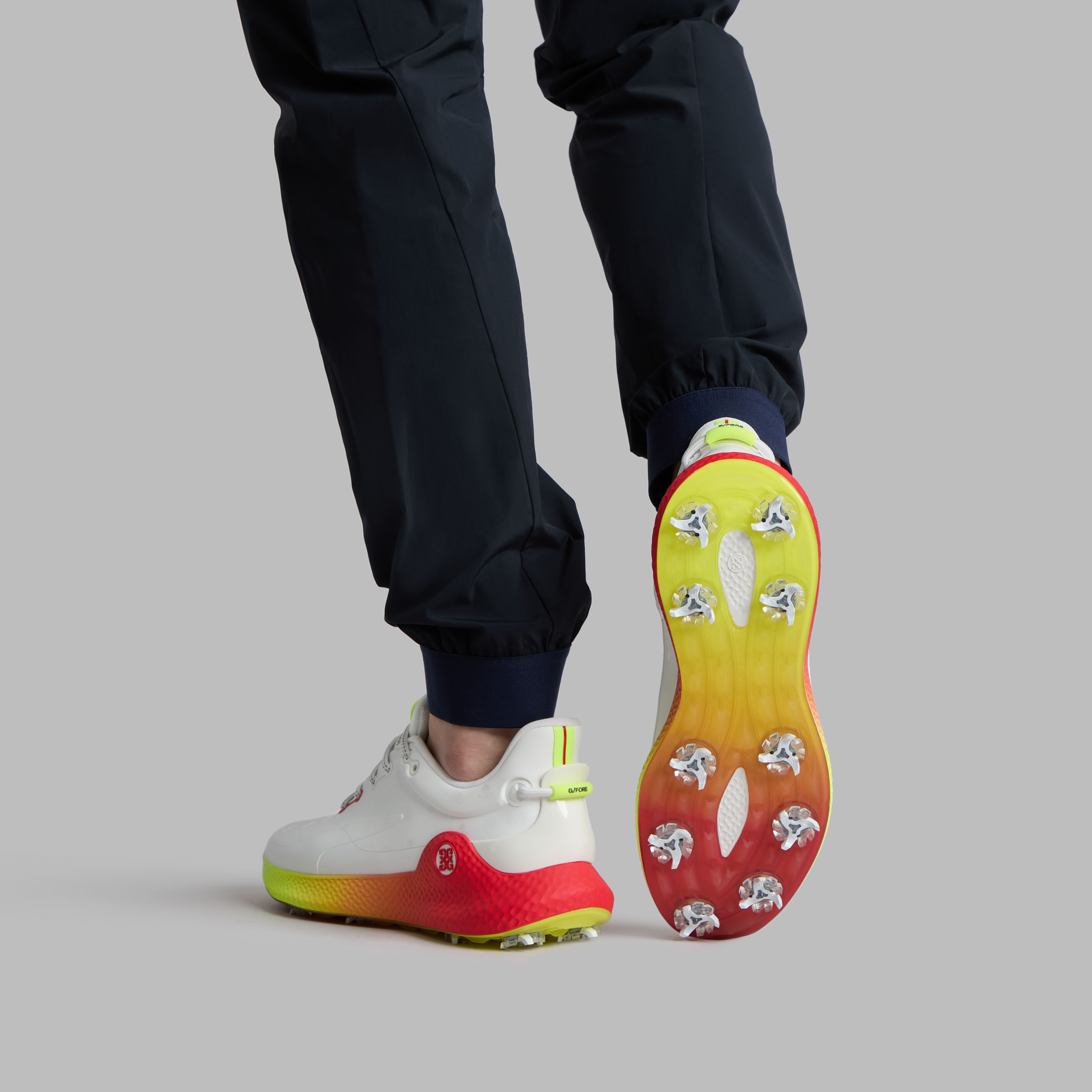 G/FOREゴルフシューズ ブラック/イエロー MEN'S MG4+ O2 G/LOCK SKULL & TEES GOLF SHOE | MEN'S GOLF