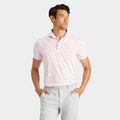 MAPPED ICON CAMO TECH JERSEY MODERN SPREAD COLLAR POLO image number 3