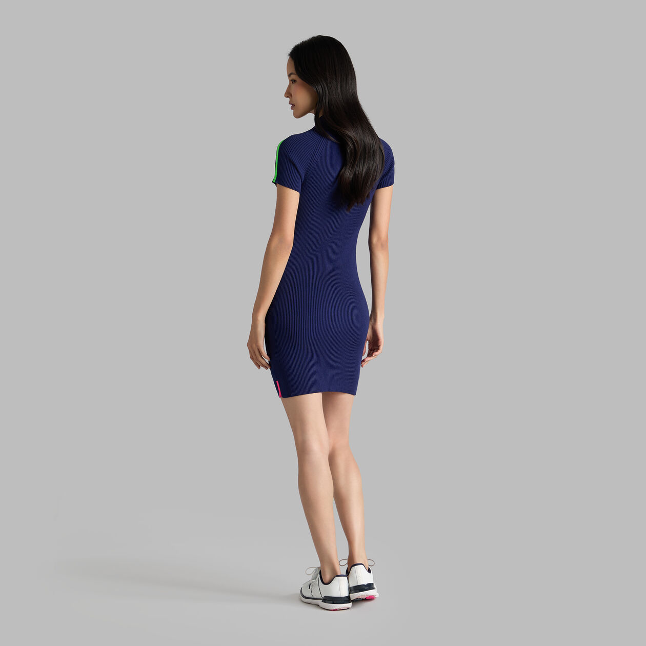 CONTOUR RIB QRT DRESS