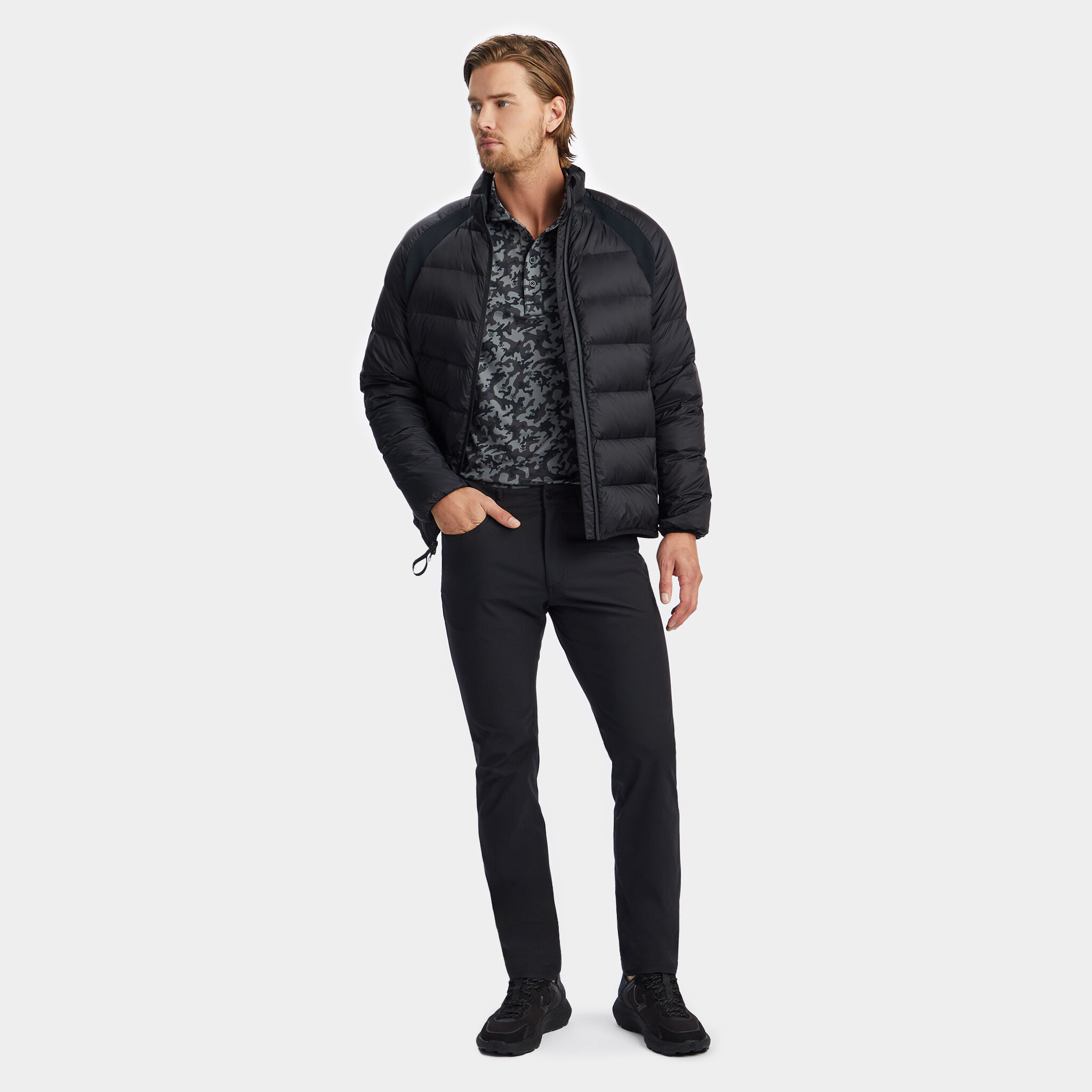 Lee cooper lightweight down new arrivals jacket mens