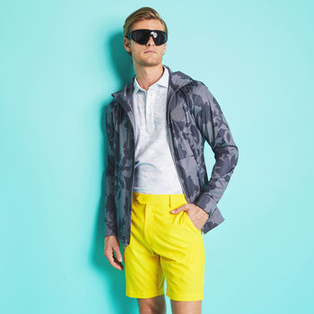 ICON CAMO TECH JERSEY MODERN SPREAD COLLAR POLO