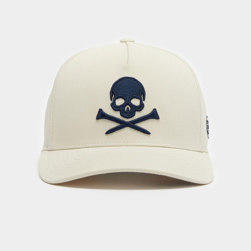 SKULL & T'S STRETCH TWILL SNAPBACK HAT image number 2