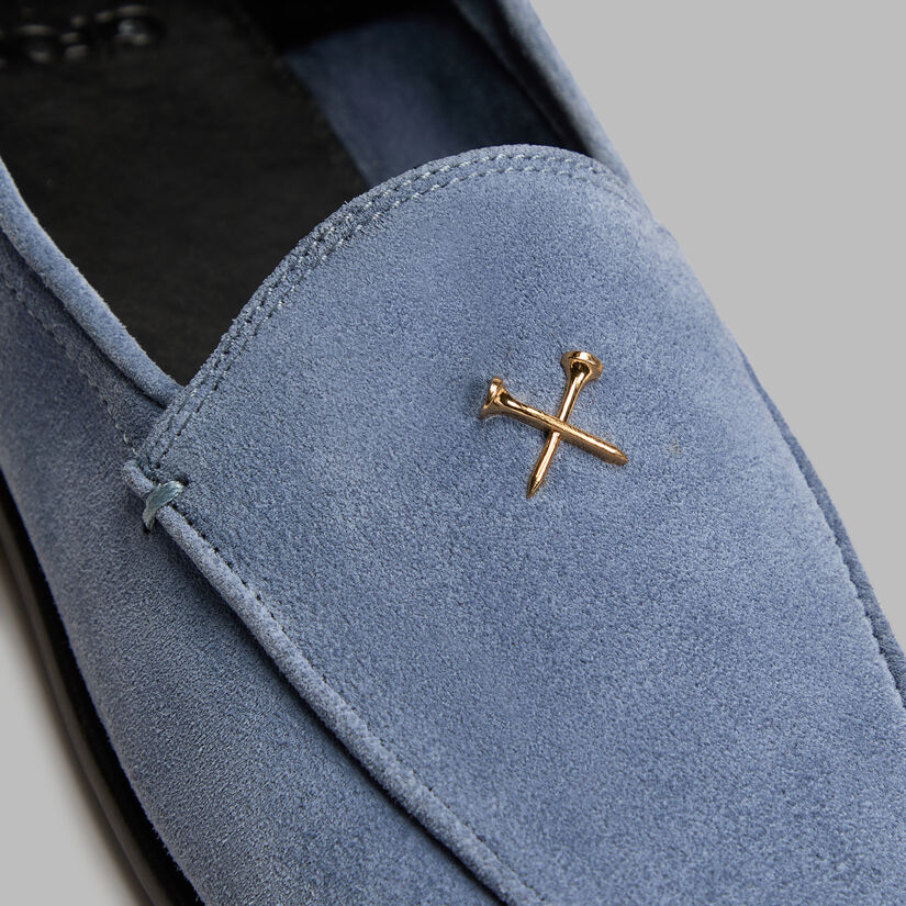 WOMEN'S METAL TEES SUEDE FLEX LOAFER image number 2