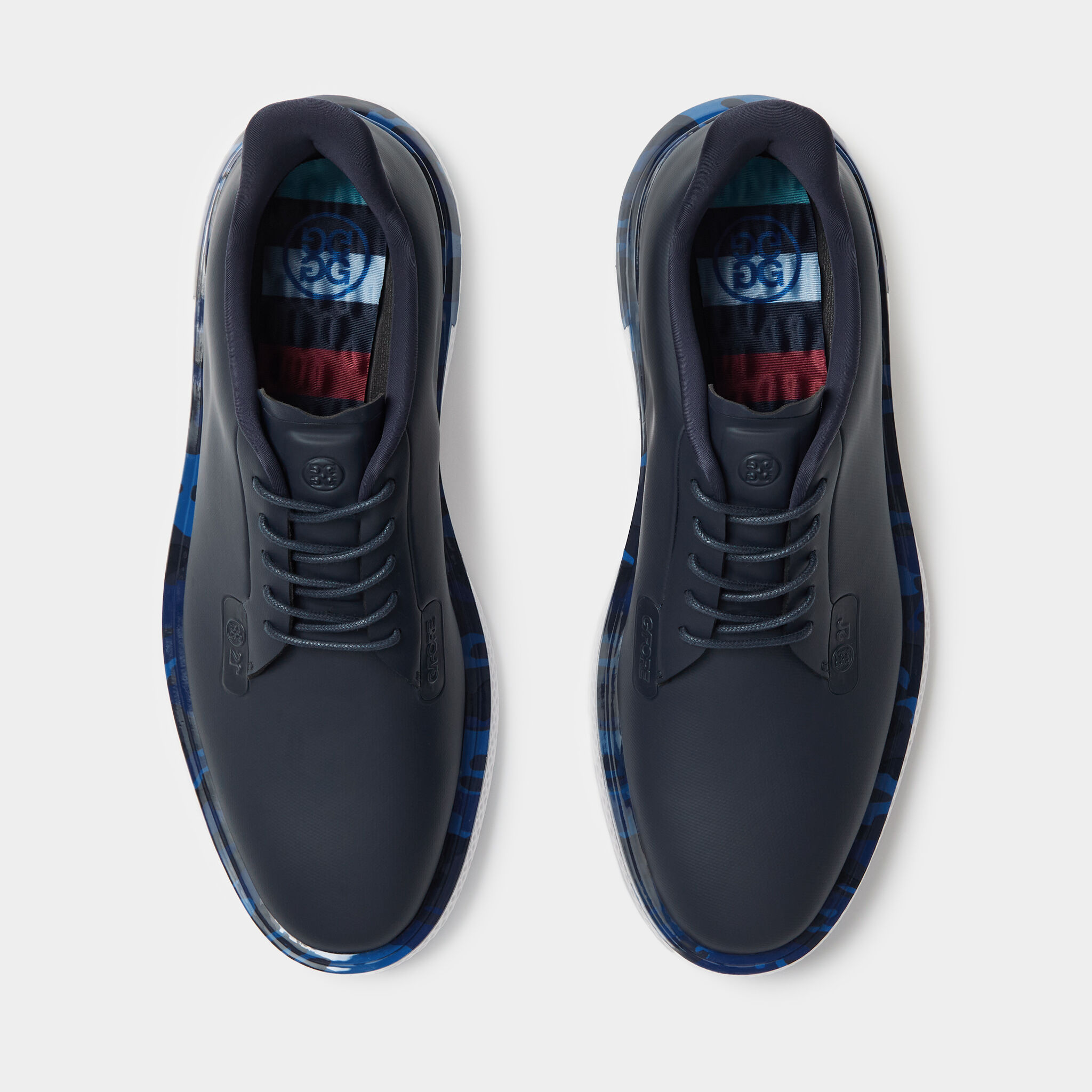 Puma blue camo golf shoes clearance