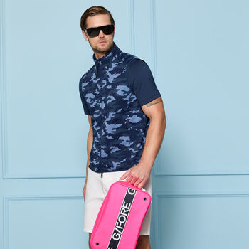 DOUBLE KNIT CAMO VEST