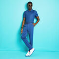 G LINK BANDED SLEEVE TECH JERSEY POLO image number 2