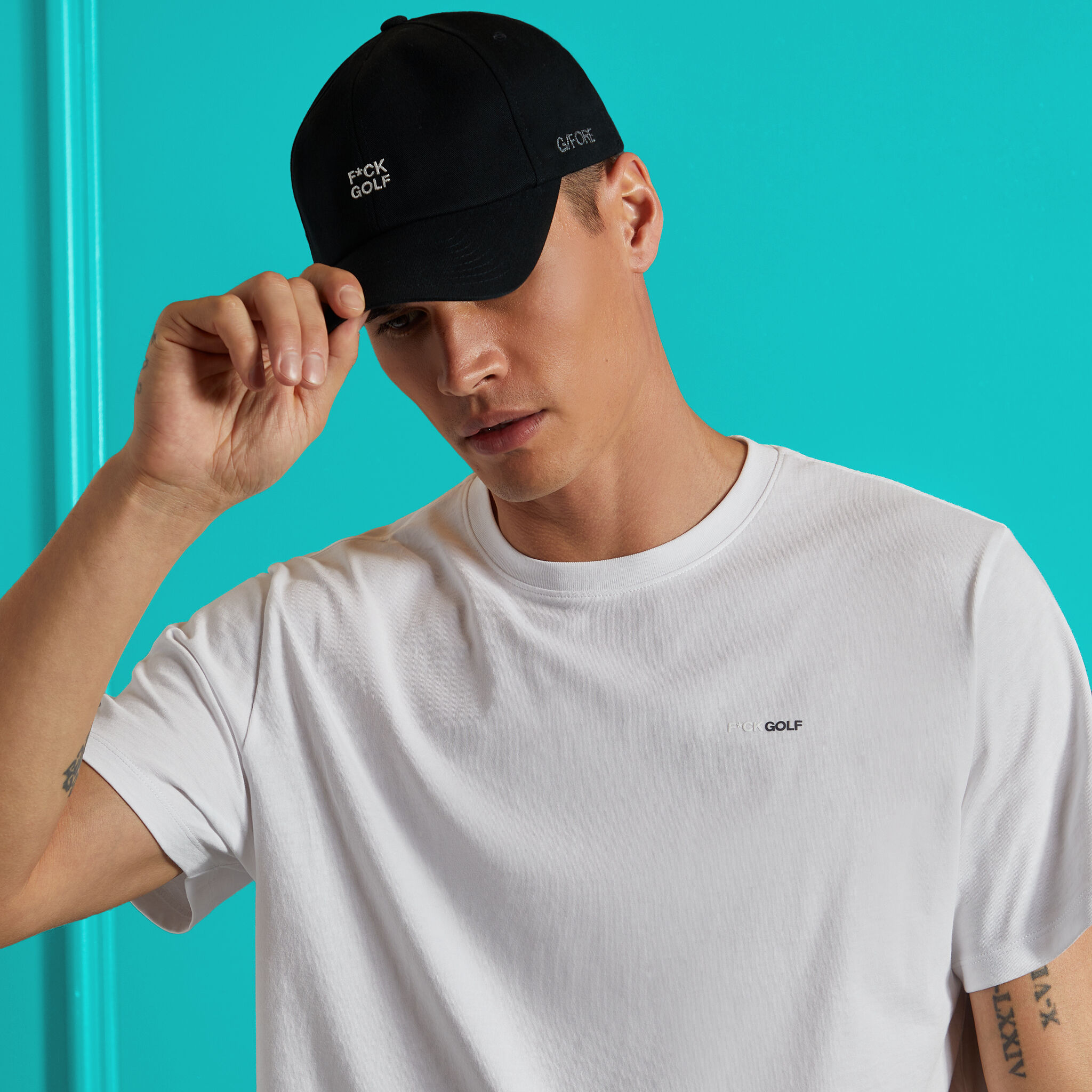 F*CK GOLF COTTON TEE | MEN'S TOPS | G/FORE