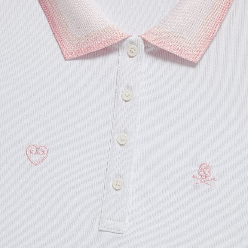 EMBROIDERED TECH PIQUÉ SLEEVELESS POLO image number 6
