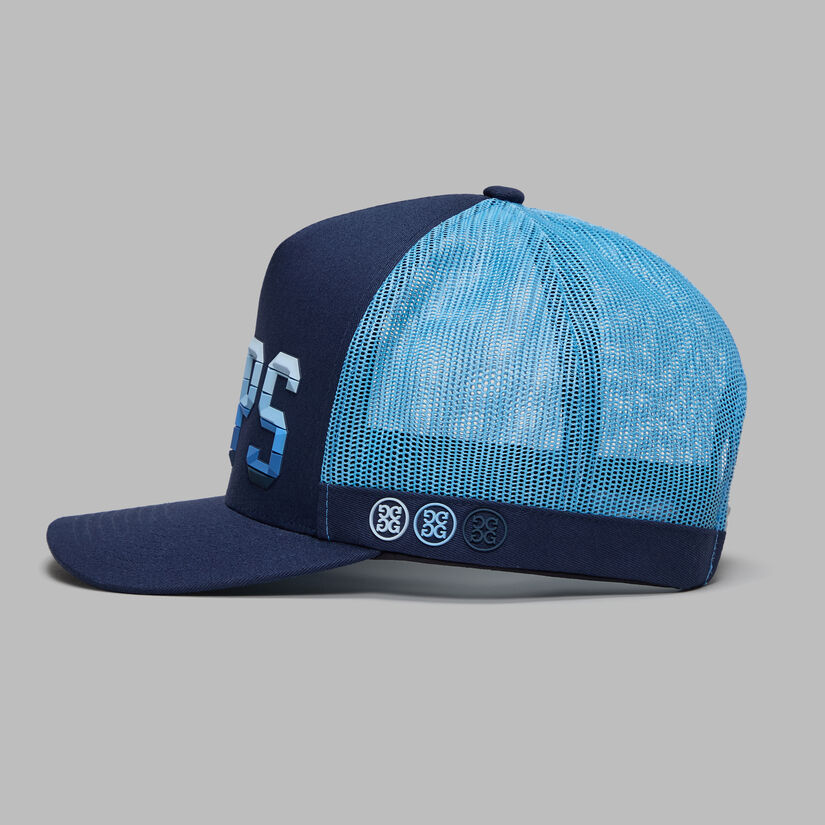 POPS GRADIENT TALL TRUCKER HAT image number 7