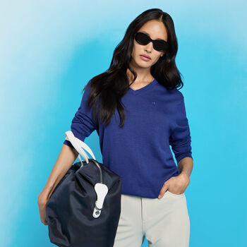 G SCRIBE VERSE V NECK CASHMERE SWEATER - Alternate Image 1