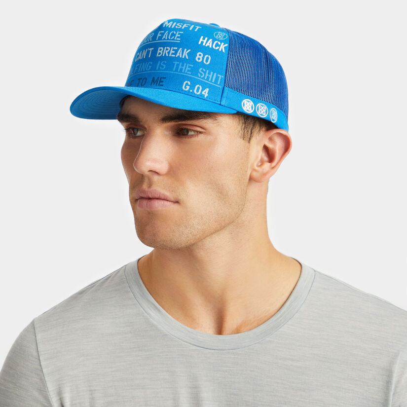 Twill trucker clearance hat