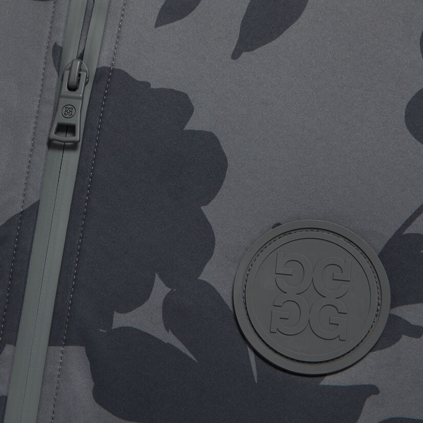 TONAL FLORAL WEATHER RESISTANT REPELLER JACKET image number 6